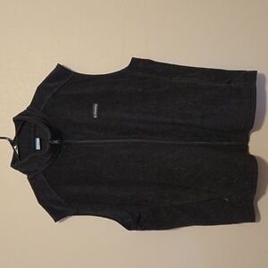 Men's Columbia Gray Fleece Vest Jacket size XXL